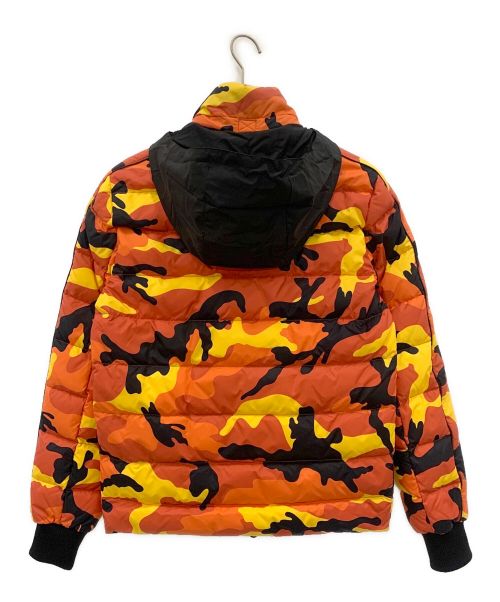 VALENTINO（ヴァレンティノ）VALENTINO (ヴァレンティノ) ダウンジャケット オレンジ×イエロー サイズ:44の古着・服飾アイテム