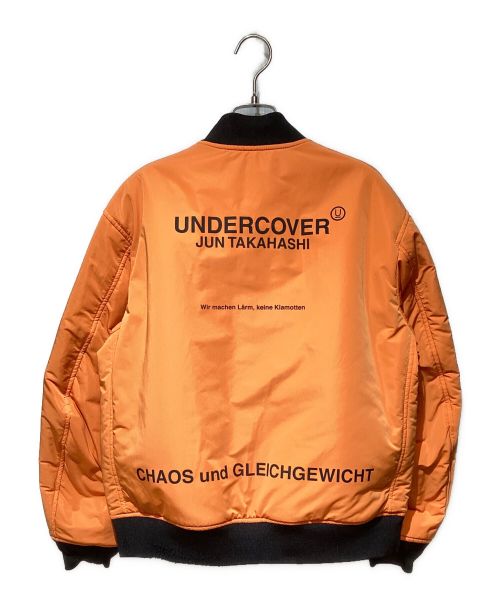 UNDERCOVER（アンダーカバー）UNDERCOVER (アンダーカバー) Fallen Man Bomber ブラック サイズ:2の古着・服飾アイテム
