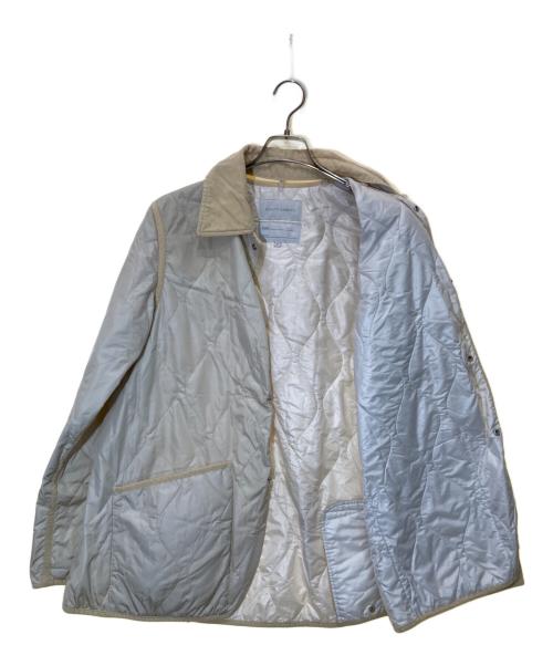 FUMITO GANRYU（フミトガンリュウ）FUMITO GANRYU (フミトガンリュウ) Detachable coller quilting liner グレー×ベージュ サイズ:2の古着・服飾アイテム