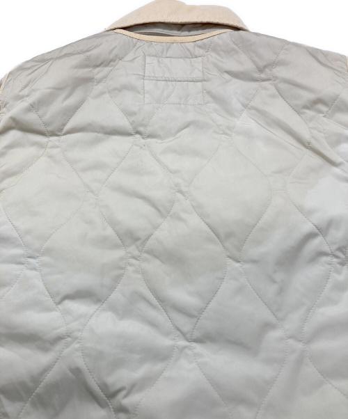 FUMITO GANRYU（フミトガンリュウ）FUMITO GANRYU (フミトガンリュウ) Detachable coller quilting liner グレー×ベージュ サイズ:2の古着・服飾アイテム