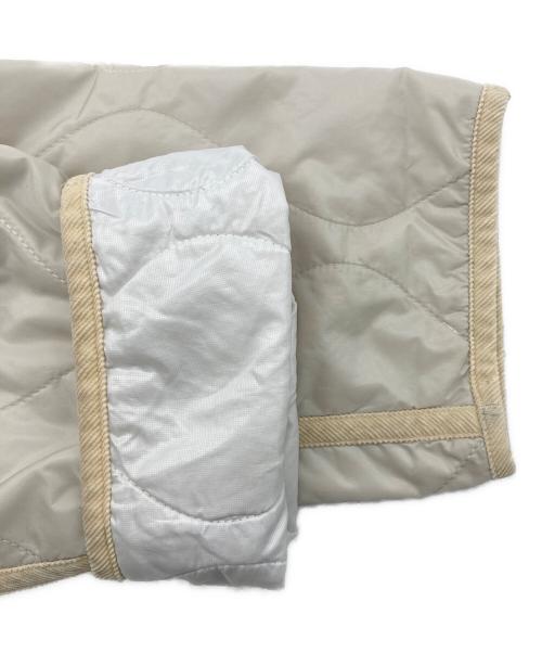 FUMITO GANRYU（フミトガンリュウ）FUMITO GANRYU (フミトガンリュウ) Detachable coller quilting liner グレー×ベージュ サイズ:2の古着・服飾アイテム