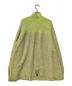 FUMITO GANRYU (フミトガンリュウ) Ambient ribbed knit イエロー×ベージュ サイズ:2：7000円