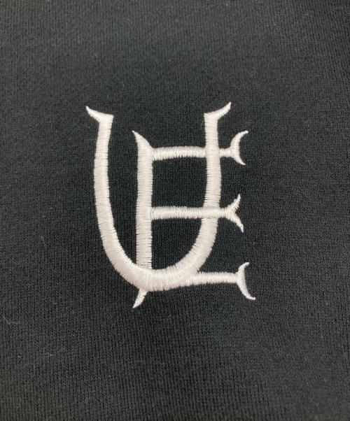 uniform experiment（ユニフォームエクスペリメント）uniform experiment (ユニフォームエクスペリメント) AUTHENTIC LOGO CREWNECK SWEAT ブラック サイズ:4の古着・服飾アイテム
