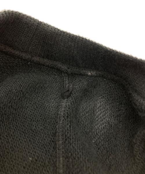uniform experiment（ユニフォームエクスペリメント）uniform experiment (ユニフォームエクスペリメント) AUTHENTIC LOGO CREWNECK SWEAT ブラック サイズ:4の古着・服飾アイテム