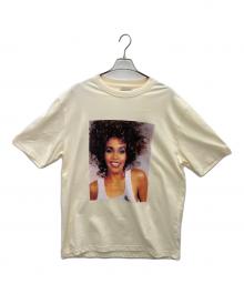 PALACE×whitney houston（パレス×ホイットニー・ヒューストン）の古着「フォトプリントTシャツ」｜ナチュラル