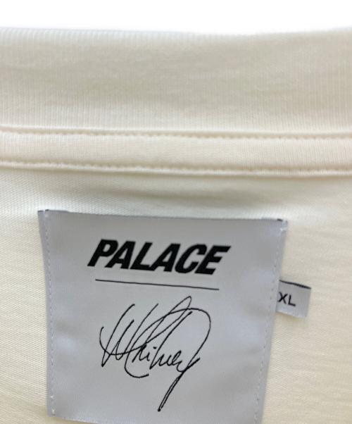PALACE（パレス）PALACE (パレス) whitney houston (ホイットニー・ヒューストン) フォトプリントTシャツ ナチュラル サイズ:XLの古着・服飾アイテム
