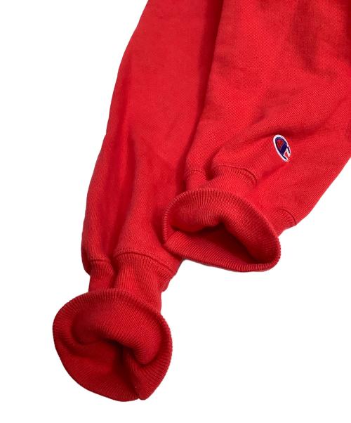 Champion REVERSE WEAVE（チャンピオン リバース ウィーブ）Champion REVERSE WEAVE (チャンピオン リバース ウィーブ) クルーネックスウェット レッド サイズ:XLの古着・服飾アイテム