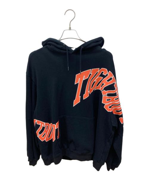 TIGHTBOOTH PRODUCTION（タイトブースプロダクション）TIGHTBOOTH PRODUCTION (タイトブースプロダクション) ACID LOGO HOODIE ブラック サイズ:Lの古着・服飾アイテム