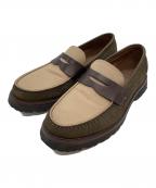 COLE HAANコールハーン）の古着「アメリカンクラシックス ペニーローファー」｜ブラウン