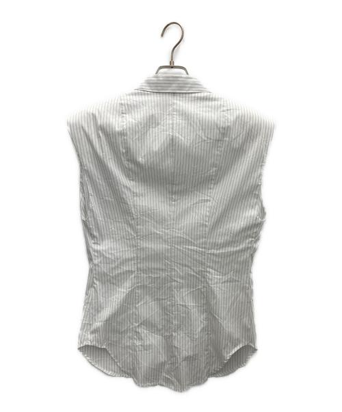 CLANE（クラネ）CLANE (クラネ) SHOULDER PADDED SHIRT ホワイト サイズ:SIZE1の古着・服飾アイテム