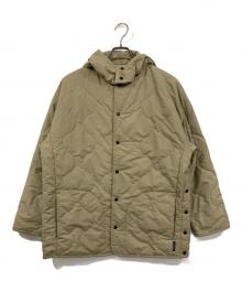 Traditional Weatherwear（トラディショナルウェザーウェア）の古着「TONBRIDGE WITH DETACHABLE HOOD/キルティングコート」｜ベージュ