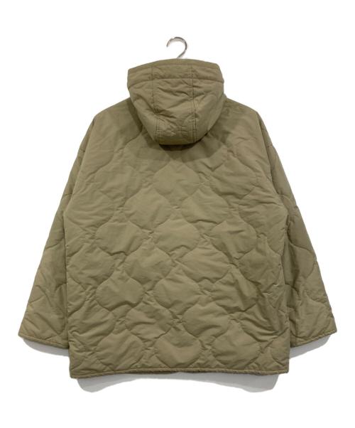 Traditional Weatherwear（トラディショナルウェザーウェア）Traditional Weatherwear (トラディショナルウェザーウェア) TONBRIDGE WITH DETACHABLE HOOD/キルティングコート ベージュ サイズ:36の古着・服飾アイテム