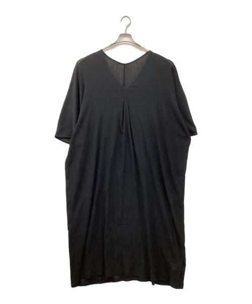 FRAMeWORK（フレームワーク）FRAMeWORK (フレームワーク) カフタンワンピース ブラック サイズ:FREEの古着・服飾アイテム