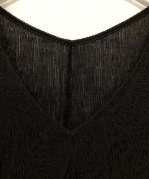 FRAMeWORK（フレームワーク）FRAMeWORK (フレームワーク) カフタンワンピース ブラック サイズ:FREEの古着・服飾アイテム