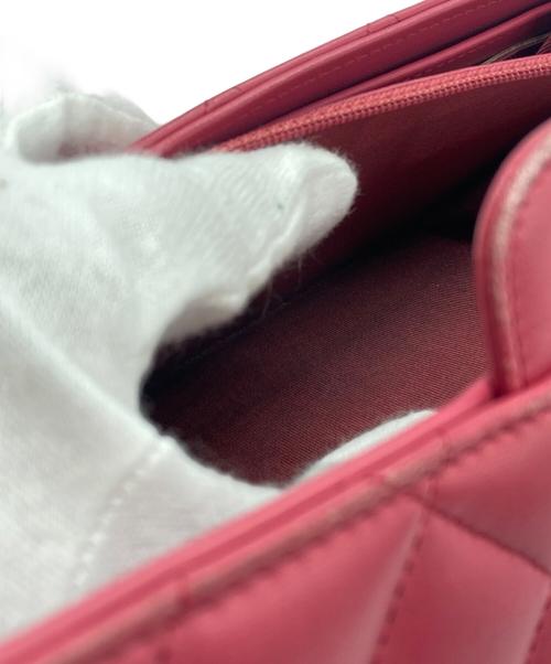 CHANEL（シャネル）CHANEL (シャネル) 3つ折り財布 ピンクの古着・服飾アイテム
