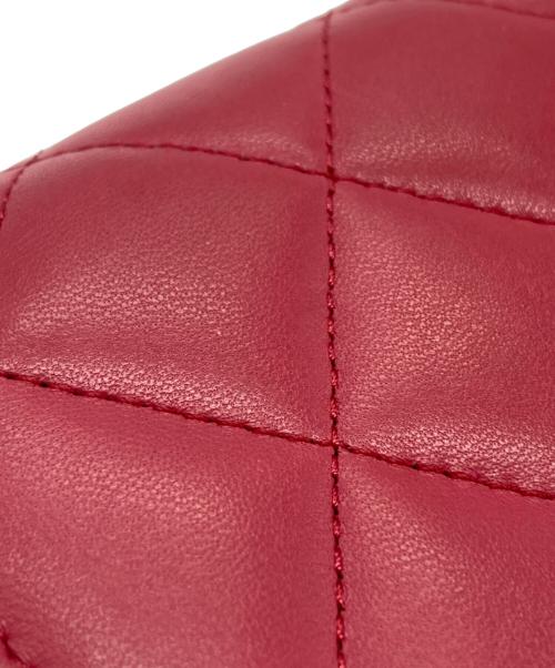 CHANEL（シャネル）CHANEL (シャネル) 3つ折り財布 ピンクの古着・服飾アイテム