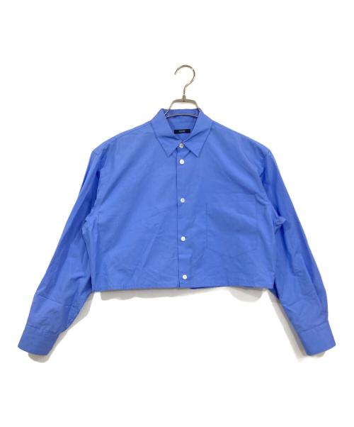 YLEVE（イレーヴ）YLEVE (イレーヴ) COTTON TYPEWRITER SHORT SH ブルー サイズ:1の古着・服飾アイテム