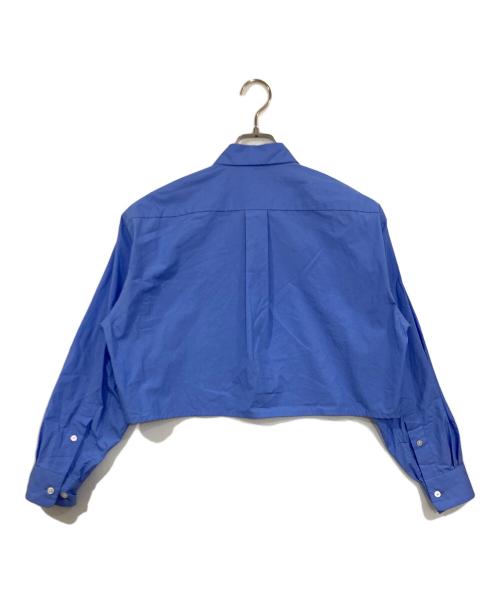 YLEVE（イレーヴ）YLEVE (イレーヴ) COTTON TYPEWRITER SHORT SH ブルー サイズ:1の古着・服飾アイテム