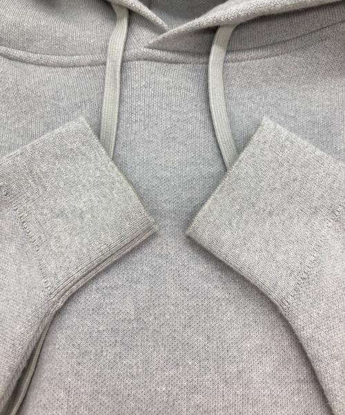 Denham（デンハム）Denham (デンハム) PRM KNIT HOODIE グレー サイズ:Sの古着・服飾アイテム