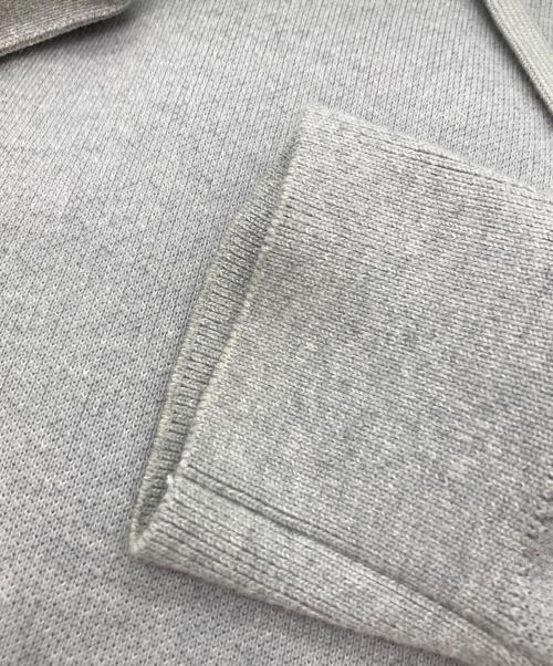 Denham（デンハム）Denham (デンハム) PRM KNIT HOODIE グレー サイズ:Sの古着・服飾アイテム