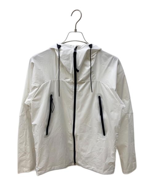 C.P COMPANY（シーピーカンパニー）C.P COMPANY (シーピーカンパニー) PRO-TEK HOODED PARKA FULL ZIP JACKET ホワイト サイズ:48の古着・服飾アイテム