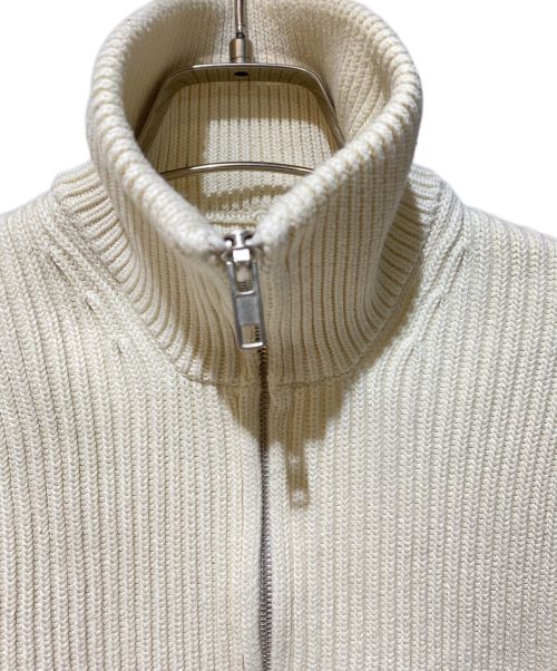 Maison Margiela（メゾンマルジェラ）Maison Margiela (メゾンマルジェラ) Drivers Knit（ドライバーズニット） アイボリー サイズ:Mの古着・服飾アイテム