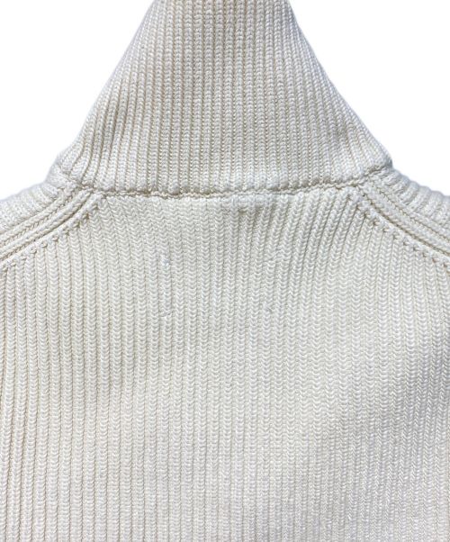 Maison Margiela（メゾンマルジェラ）Maison Margiela (メゾンマルジェラ) Drivers Knit（ドライバーズニット） アイボリー サイズ:Mの古着・服飾アイテム