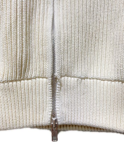 Maison Margiela（メゾンマルジェラ）Maison Margiela (メゾンマルジェラ) Drivers Knit（ドライバーズニット） アイボリー サイズ:Mの古着・服飾アイテム