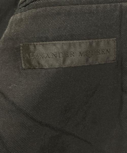 ALEXANDER McQUEEN（アレキサンダーマックイーン）ALEXANDER McQUEEN (アレキサンダーマックイーン) テーラードジャケット ブラック サイズ:実寸サイズ参照の古着・服飾アイテム