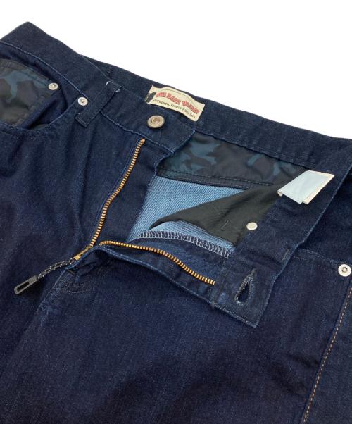 THE BACK WATER（ザバックウォーター）THE BACK WATER (ザバックウォーター) スリム・テーパード フィッシングデニムパンツ  インディゴ サイズ:W32の古着・服飾アイテム