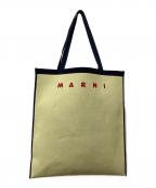 MARNIマルニ）の古着「フラットショッピングバッグ」｜ベージュ