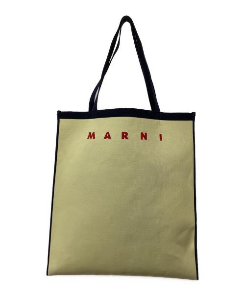 MARNI（マルニ）MARNI (マルニ) フラットショッピングバッグ ベージュの古着・服飾アイテム