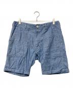 Engineered Garmentsエンジニアドガーメンツ）の古着「シャンブレーファティークショーツ」｜ブルー