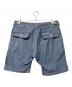 Engineered Garments (エンジニアードガーメンツ) シャンブレーファティークショーツ ブルー サイズ:M：3000円