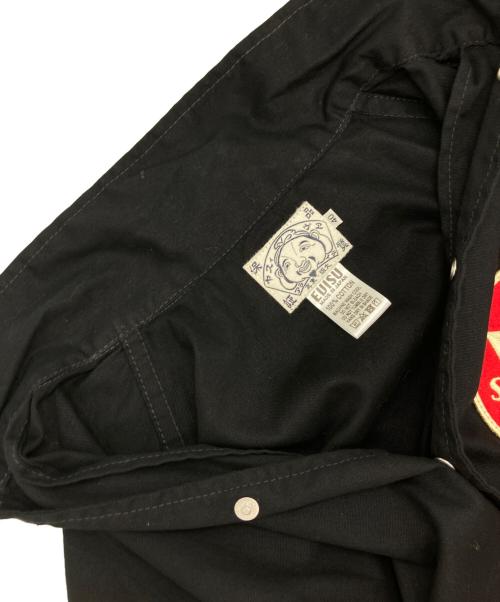 EVISU（エヴィス）EVISU (エヴィス) カバーオール ブラック サイズ:40の古着・服飾アイテム