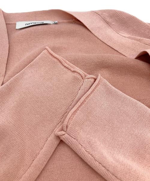 nonnative（ノンネイティブ）nonnative (ノンネイティブ) TROOPER CARDIGAN COTTON YARN VW ピンク サイズ:1の古着・服飾アイテム