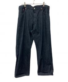 KAPTAIN SUNSHINE（キャプテンサンシャイン）の古着「Sideseemless Easy Pants」｜インディゴ