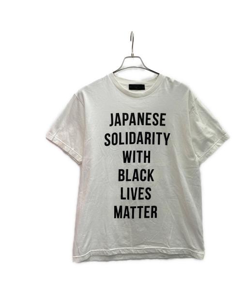HUMAN MADE（ヒューマンメイド）HUMAN MADE (ヒューマンメイド) プリントTシャツ ホワイト サイズ:Lの古着・服飾アイテム