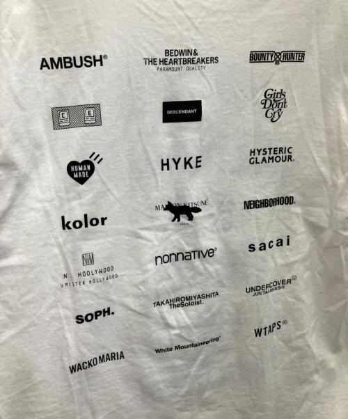 HUMAN MADE（ヒューマンメイド）HUMAN MADE (ヒューマンメイド) プリントTシャツ ホワイト サイズ:Lの古着・服飾アイテム