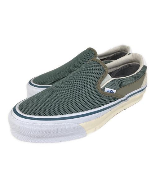 VANS（バンズ）VANS (バンズ) Slip-On（スリッポン） Reissue 98 SP LX TDC グリーン サイズ:US9の古着・服飾アイテム