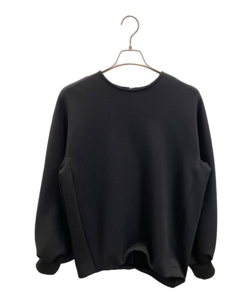 MUSE de Deuxieme Classe（ミューズ ドゥーズィエム クラス）MUSE de Deuxieme Classe (ミューズ ドゥーズィエム クラス) dumblefit クルーネック プルオーバー ブラック サイズ:フリーの古着・服飾アイテム