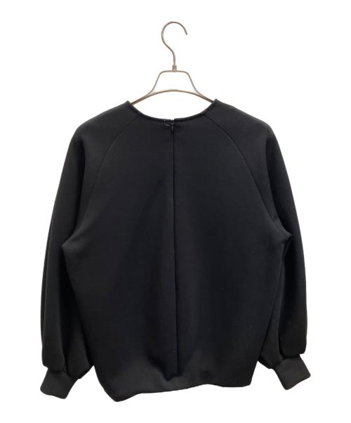 MUSE de Deuxieme Classe（ミューズ ドゥーズィエム クラス）MUSE de Deuxieme Classe (ミューズ ドゥーズィエム クラス) dumblefit クルーネック プルオーバー ブラック サイズ:フリーの古着・服飾アイテム