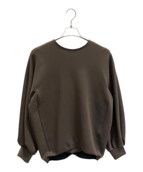 MUSE de Deuxieme Classe（ミューズ ドゥーズィエム クラス）MUSE de Deuxieme Classe (ミューズ ドゥーズィエム クラス) dumblefit クルーネック プルオーバー カーキ サイズ:フリーの古着・服飾アイテム