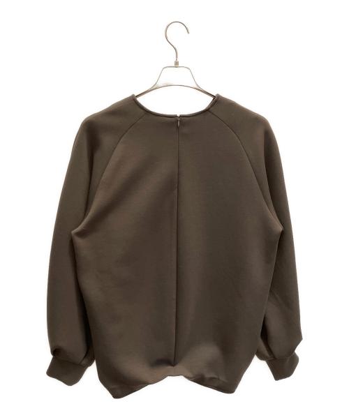 MUSE de Deuxieme Classe（ミューズ ドゥーズィエム クラス）MUSE de Deuxieme Classe (ミューズ ドゥーズィエム クラス) dumblefit クルーネック プルオーバー カーキ サイズ:フリーの古着・服飾アイテム