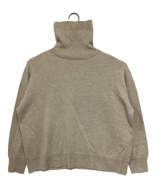 Plage（プラージュ）Plage (プラージュ) CASH TOUCH turtle ニット ベージュ サイズ:Freeの古着・服飾アイテム