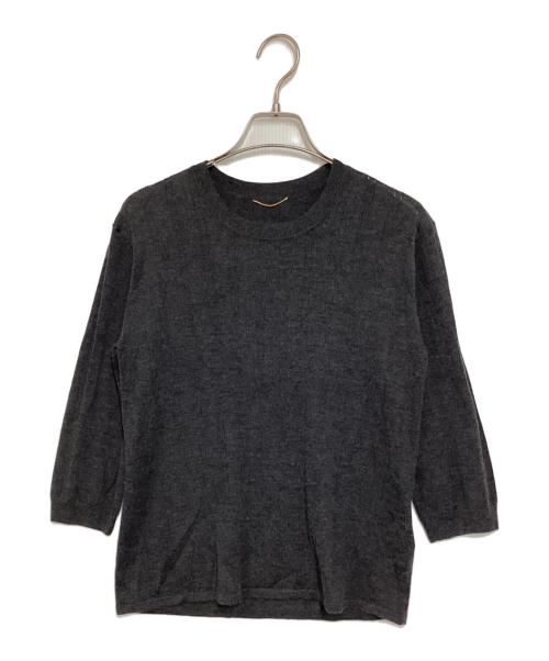 L'appartement（アパルトモン）L'Appartement (アパルトモン) Cashmere Silk Knit Pullover グレー サイズ:無しの古着・服飾アイテム