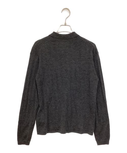 L'appartement（アパルトモン）L'appartement (アパルトモン) Cashmere Silk Knit Cardigan グレー サイズ:FREEの古着・服飾アイテム