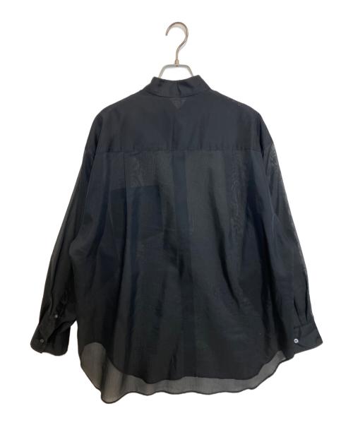 AP STUDIO（エーピーストゥディオ）AP STUDIO (エーピーストゥディオ) シアーシャツ ブラック サイズ:Freeの古着・服飾アイテム