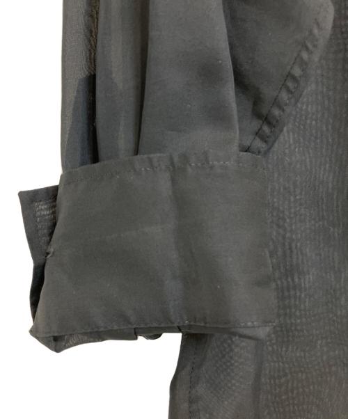 AP STUDIO（エーピーストゥディオ）AP STUDIO (エーピーストゥディオ) シアーシャツ ブラック サイズ:Freeの古着・服飾アイテム