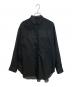 AP STUDIO（エーピーストゥディオ）の古着「シアーシャツ」｜ブラック